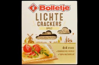 Bolletjes lichte crackers spelt 
190 gram