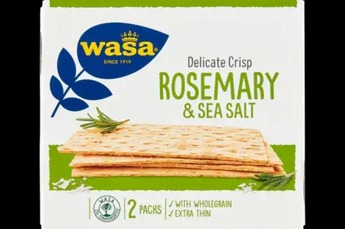 Wasa cracker rosemary - sea salt 
190 gr.